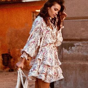 Nwot Spell Maisie Mini dress XL